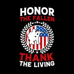 HAPPY MEMORIAL DAY T-SHIRT DESIGN