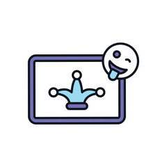Prank Day Vector icon