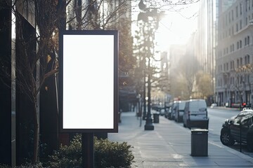Detailed Image of Outdoor Advertising Mockup Street Shop Sign Signage Logo Template