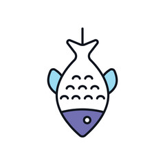Fish Prank Vector icon