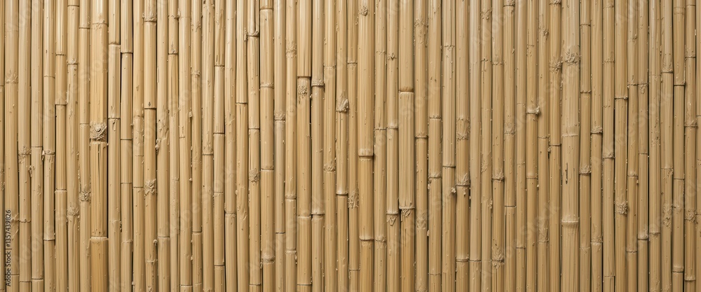 Poster light tan bamboo texture vertical lines & natural pattern for design projects