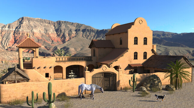 Peaceful Desert Villa