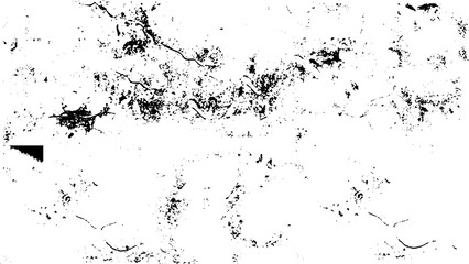 Abstract grunge texture design on a white background. Scratched and Cracked Grunge Urban Background Texture Vector. 