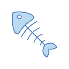 Fish Skeleton Vector icon