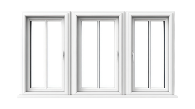 window frame isolate on transparent 