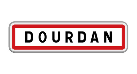 Panneau de Dourdan, Essonne, Île-de-France