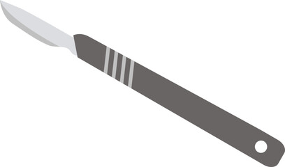 Knife kitchen illustration