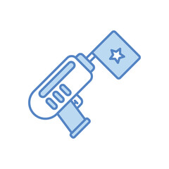 Gun Joke Vector icon