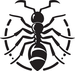 spider on a white background