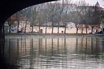 bridge over the river