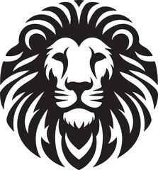 lion head vector