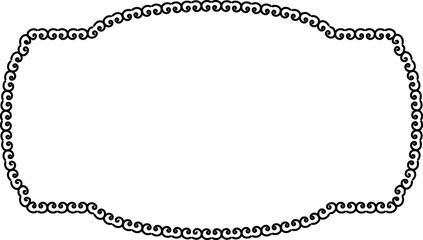 Stitch Border Frame