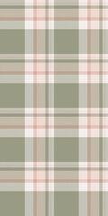 Subtle sage green and blush pink plaid pattern.  Perfect for textile design, fashion, branding, or website backgrounds.  This soft, elegant texture evokes feelings of calmness and sophistication.