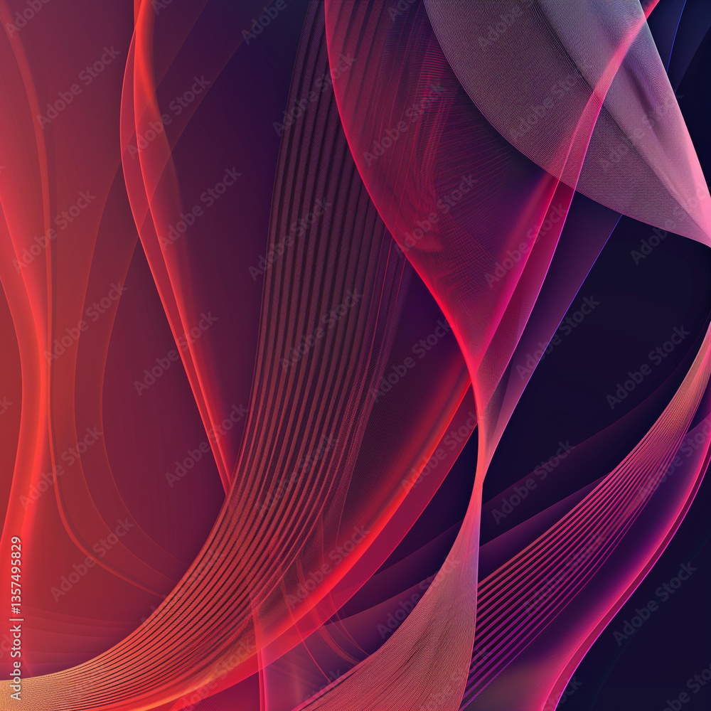 Aufkleber an elegant and modern wallpaper with a gradient mesh design, blending smooth transitions of colors t