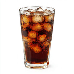 soda glass isolated