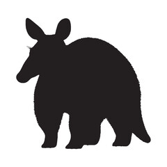 Aardvark Silhouette Vector - Professional and Stunning Safari Mammal Illustration for Outdoor and Wildlife Campaigns - Aardvark Vector - Aardvark Icon - Aardvark Illustration

