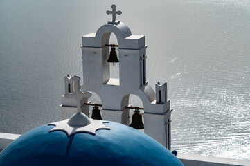 Glockenturm in Santorini / Griechenland