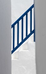 Treppe auf Mykonos / Ägäis / Griechenland