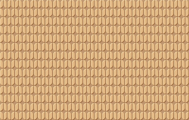Art deco seamless retro sand pattern with striped line and oval shape, vector illustration.