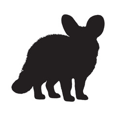 Aardwolf Silhouette Vector - Elegant and Distinctive African Predator Clipart for Ranch and Safari Branding - Aardwolf Vector - Aardwolf Icon - Aardwolf Illustration

