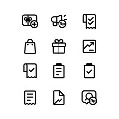 Commerce Essential Icon Pack
A comprehensive set of essential commerce icons for online stores and business applications.