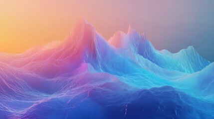 Generic Mountain That View Visible Vibrations Melody
