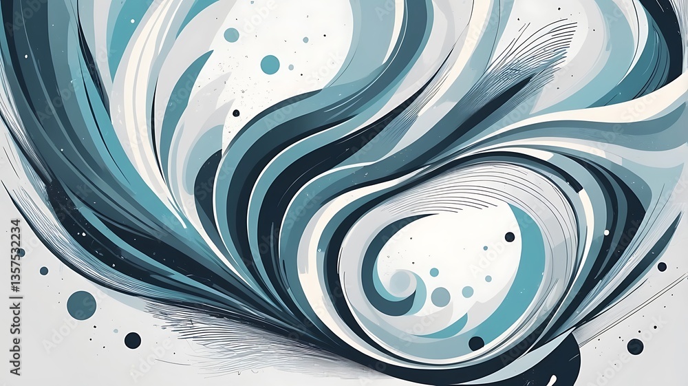 Poster layered textures in a monochromatic color scheme.