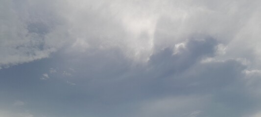 Cloudy Sky Panorama: A Serene Atmosphere