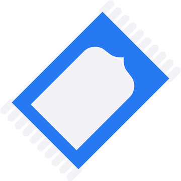 Prayer Mat Flat Icon