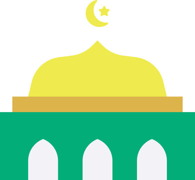 Mosque Flat Icon