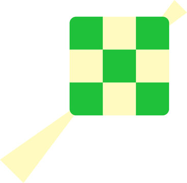 Ketupat Flat Icon