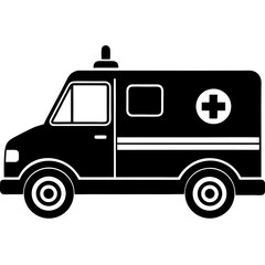 Ambulance Silhouette