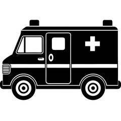 Ambulance Silhouette