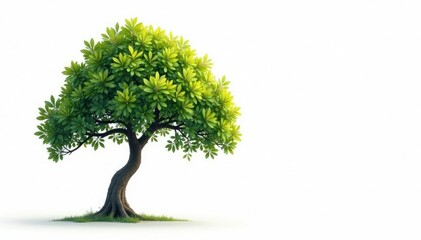 Single isolated branch with subtle shading on white background, contrast, abstract, tree