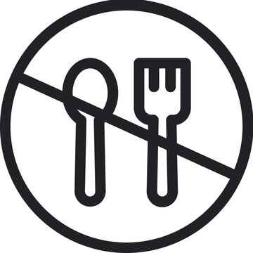 Fasting Outline Icon