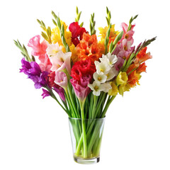 A yellow tulip and daffodil bouquet, a spring gift of floral beauty