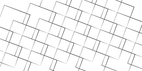 3D black geometric abstract background overlap layer on bright space with rounded rhomb effect decoration.