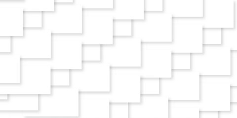 3D White geometric abstract background overlap layer on bright space with rounded rhomb effect decoration. Vector abstract graphic design Banner Pattern background web template.