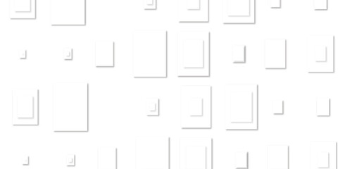 3D White geometric abstract background overlap layer on bright space with rounded rhomb effect decoration. Vector abstract graphic design Banner Pattern background web template.