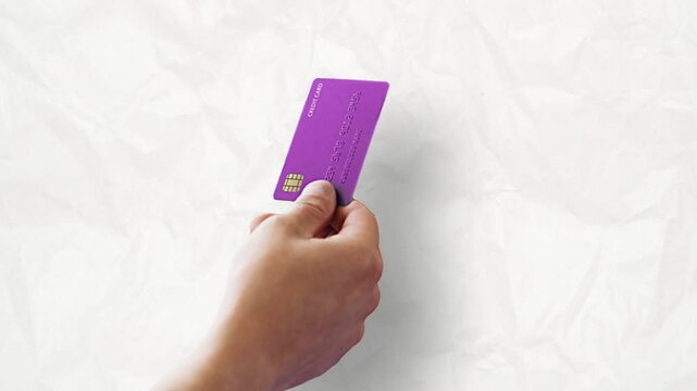 Card Payment Cashless Animation, focusing on smooth movements, modern technology, and aesthetic lighting. Perfect for fintech content, payment education, and electronic t