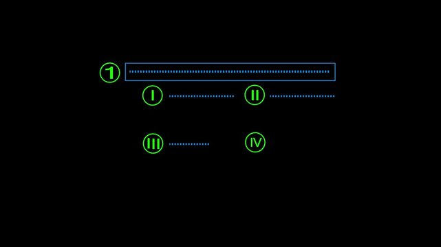 multiple choice question icon animation. MCQ question, Quiz icon