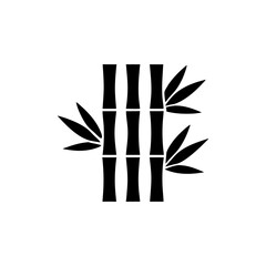 creative details Bamboo Grass Icon vector illustration
