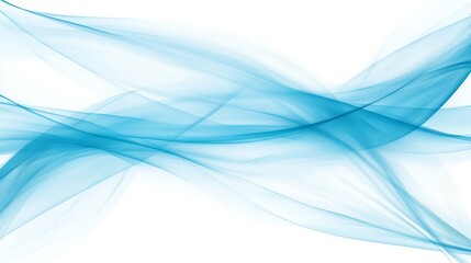 Fototapeta premium Dynamic abstract blue wave background, modern flowing design for digital art and creative projects