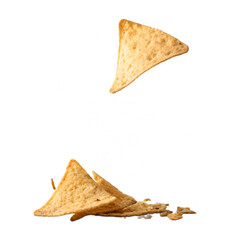 tortilla chips isolated