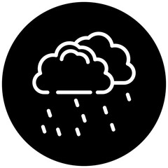 Vector Design Raining Icon Style