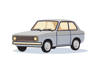 Illustration of a Vintage Car