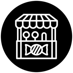 Vector Design Candy Shop Icon Style