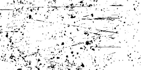 Rough black and white texture vector. Distressed overlay texture. Vector Illustration, abstract halftone backdrop in white and black tones in pop art style, geometric monochrome background. For poster