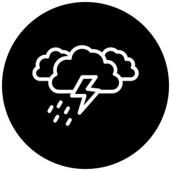 Vector Design Storm Icon Style