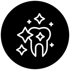 Clean Tooth Icon Style